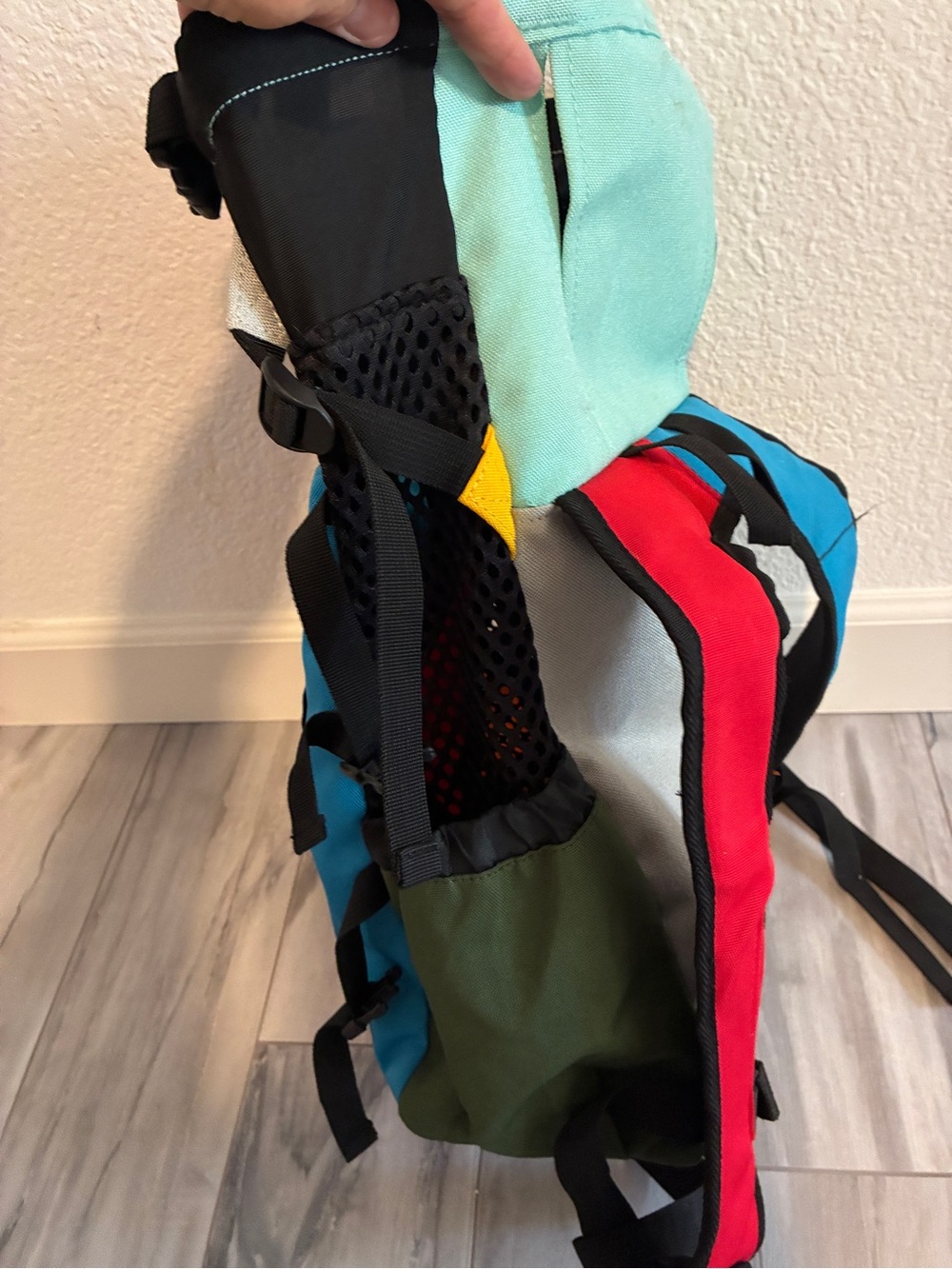 Dog backpack Multi-Color Backpack Carrier - Picture 5 of 6